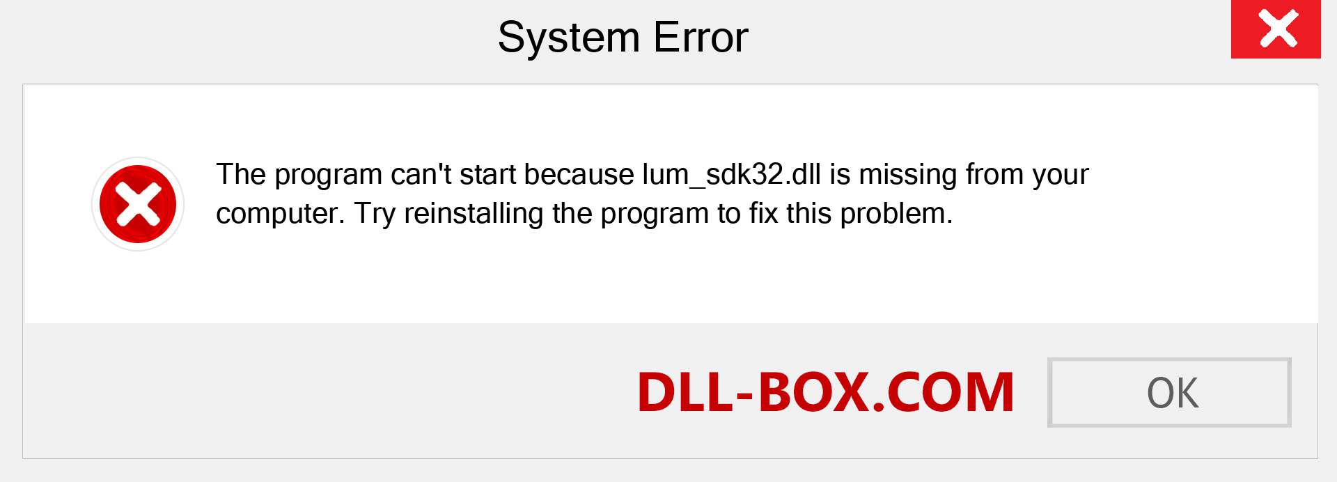 lum_sdk32.dll file is missing?. Download for Windows 7, 8, 10 - Fix  lum_sdk32 dll Missing Error on Windows, photos, images